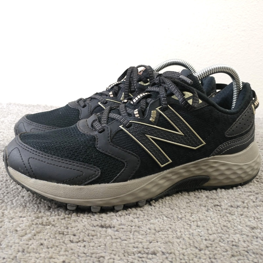 New Balance 410 v7 Trail Running Shoes Womens Size 9 Black WT410LK7 Sneaker